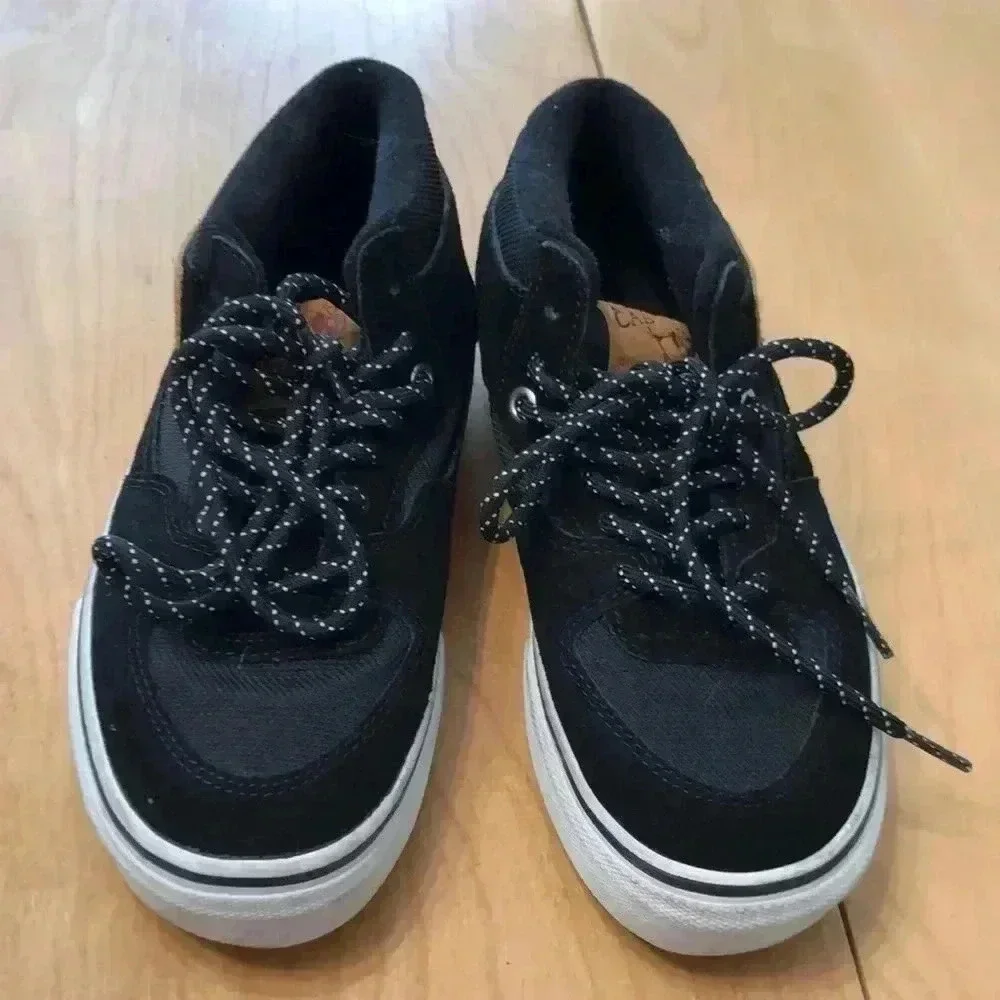 Vans Half Cab Steve Cabellero’s pro model black/white/tan suede skateboard shoe